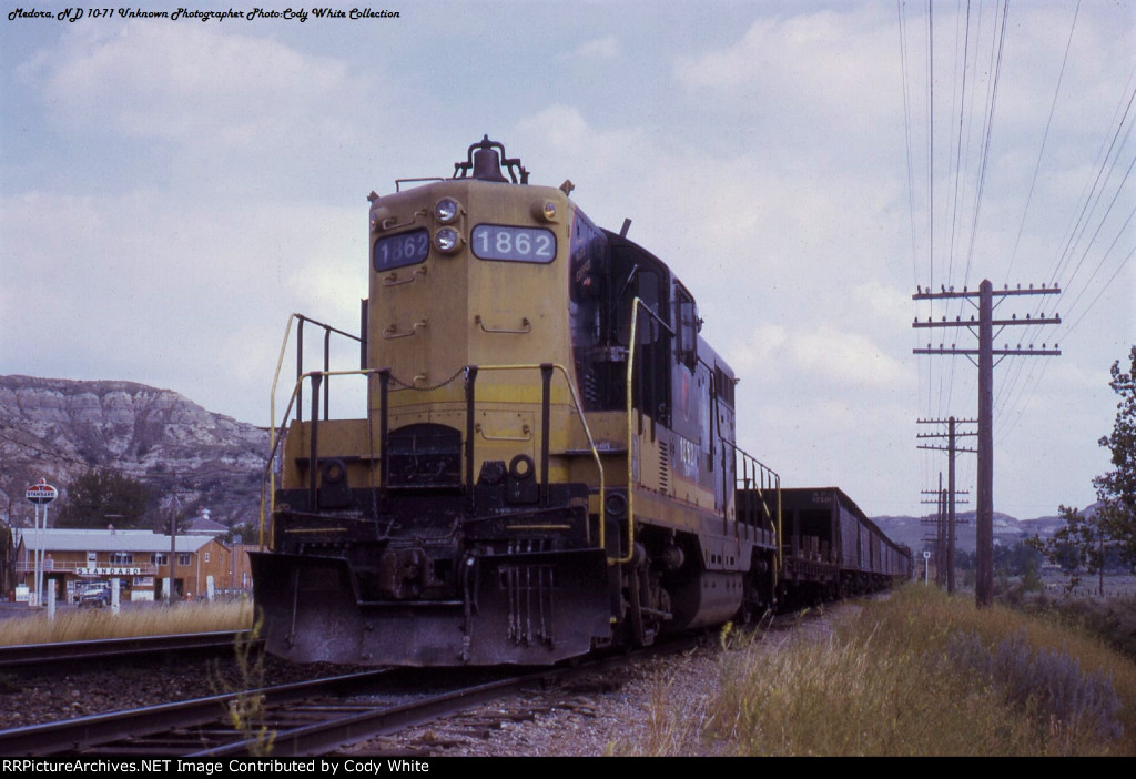 Burlington Northern GP9 1862